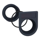 SCHNEIDER ELECTRIC - SNRZB5AZ024 Kit filo pannello, plastica, per puls lumin e selettore 8×27 portaetichetta 8×27