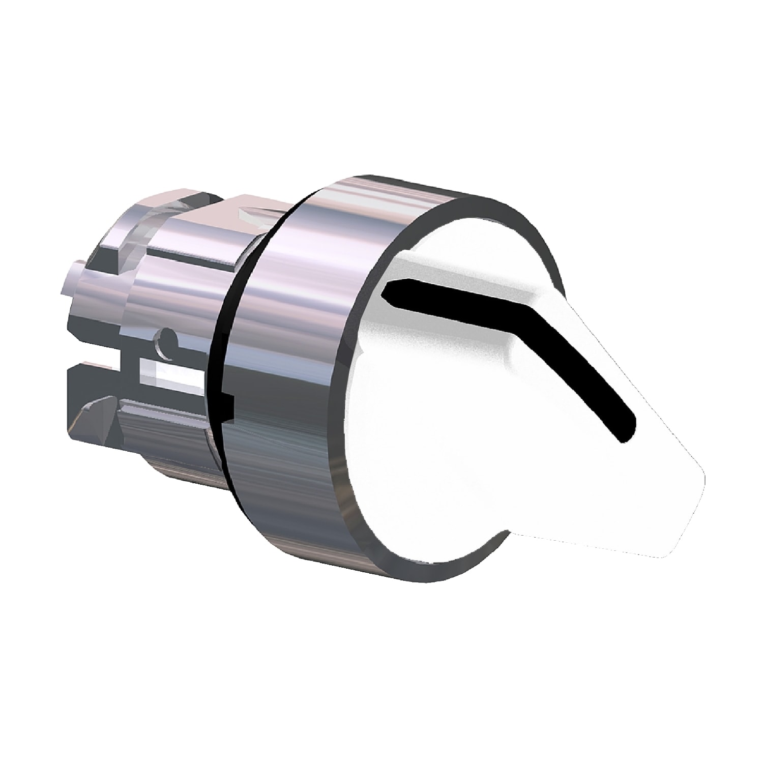 SCHNEIDER ELECTRIC - SNRZB4BD201 Frontelement fur Wahlschalter ZB4, weiB,