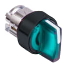 SCHNEIDER ELECTRIC - SNRZB5AK1733 Testa selettore luminoso - 3 posiz. Ø22 - verde - per LED universale