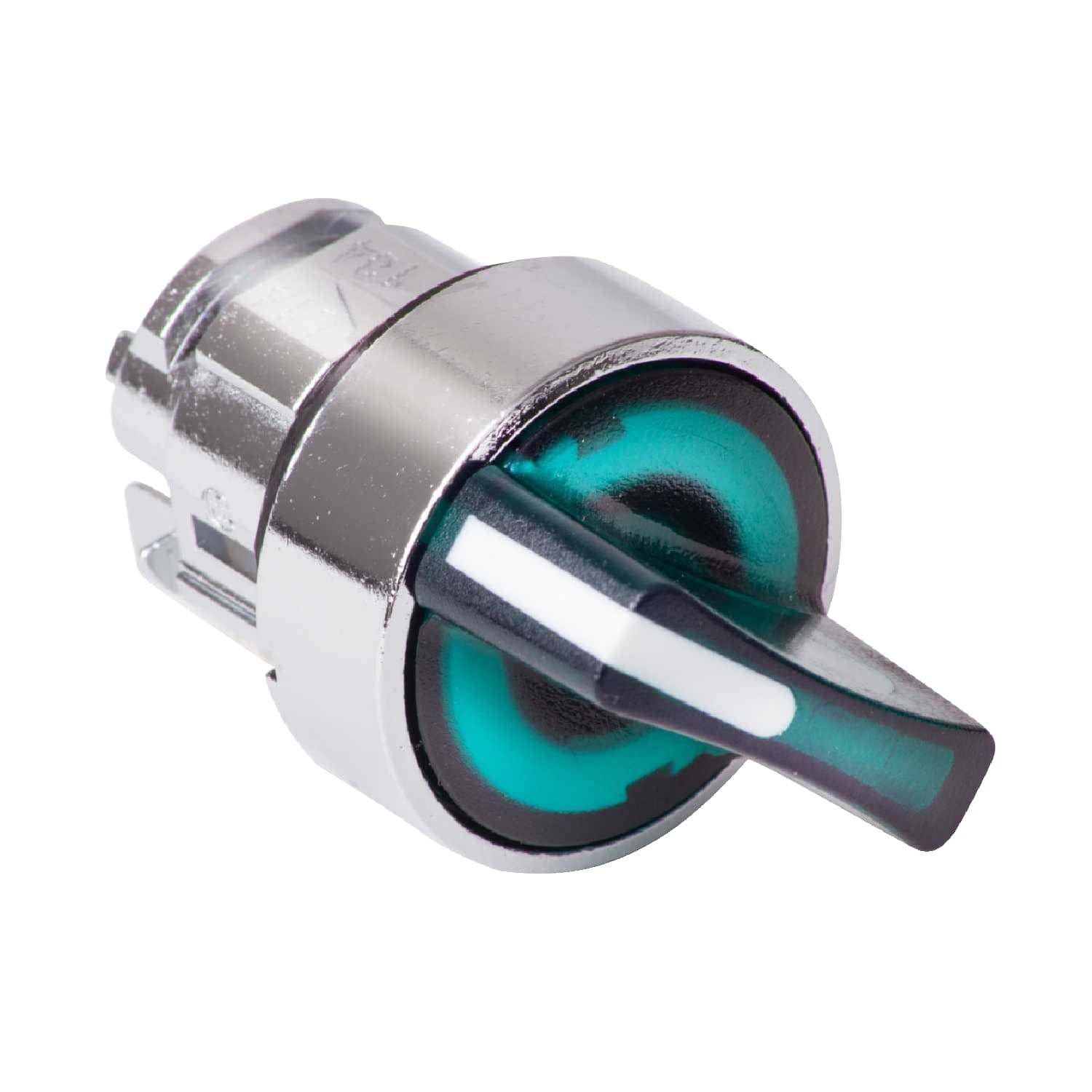 SCHNEIDER ELECTRIC - SNRZB4BK1433 Testa selettore luminoso - 2 posiz. Ø22 - verde- per LED universale