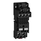 SCHNEIDER ELECTRIC - SNRRXZE2M114 Harmony, plugin relay socket, mixed contact, 10 A, 250 V, screw clamp, for RXM2 or RXM4 relays
