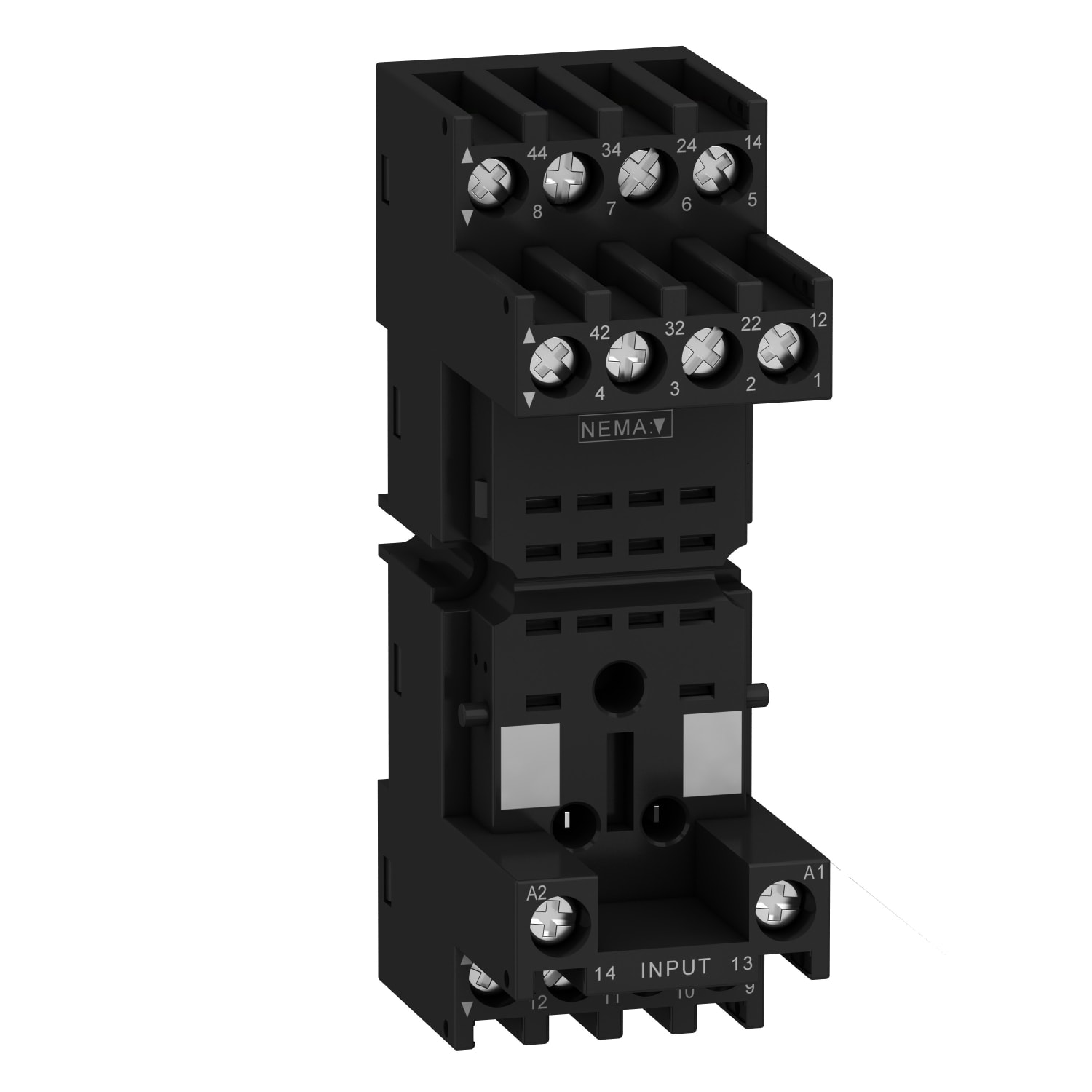 SCHNEIDER ELECTRIC - SNRRXZE2M114M BASE CONTATTI MISTI 4NC/NO CONNETTORE