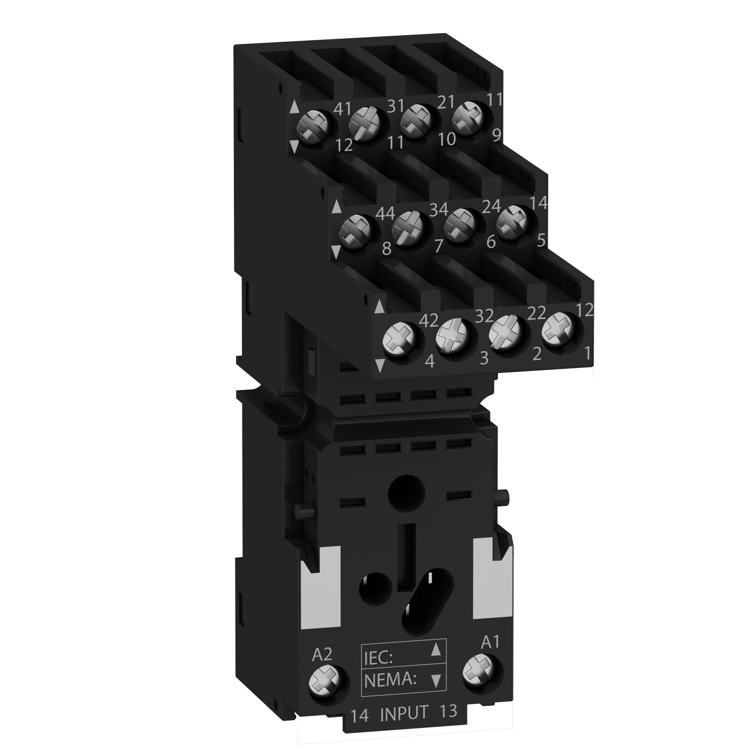 SCHNEIDER ELECTRIC - SNRRXZE2S114M Sockel fur RXM+REXL, 4 polig, getrennte