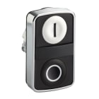 SCHNEIDER ELECTRIC - SNRZB4BA7121 TESTA PULSANTE A DOPPIO TASTO /I/-/O