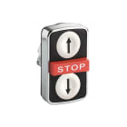 SCHNEIDER ELECTRIC - SNRZB4BA71124 TESTA PULSANTE A TRIPLO TASTO FRECCE