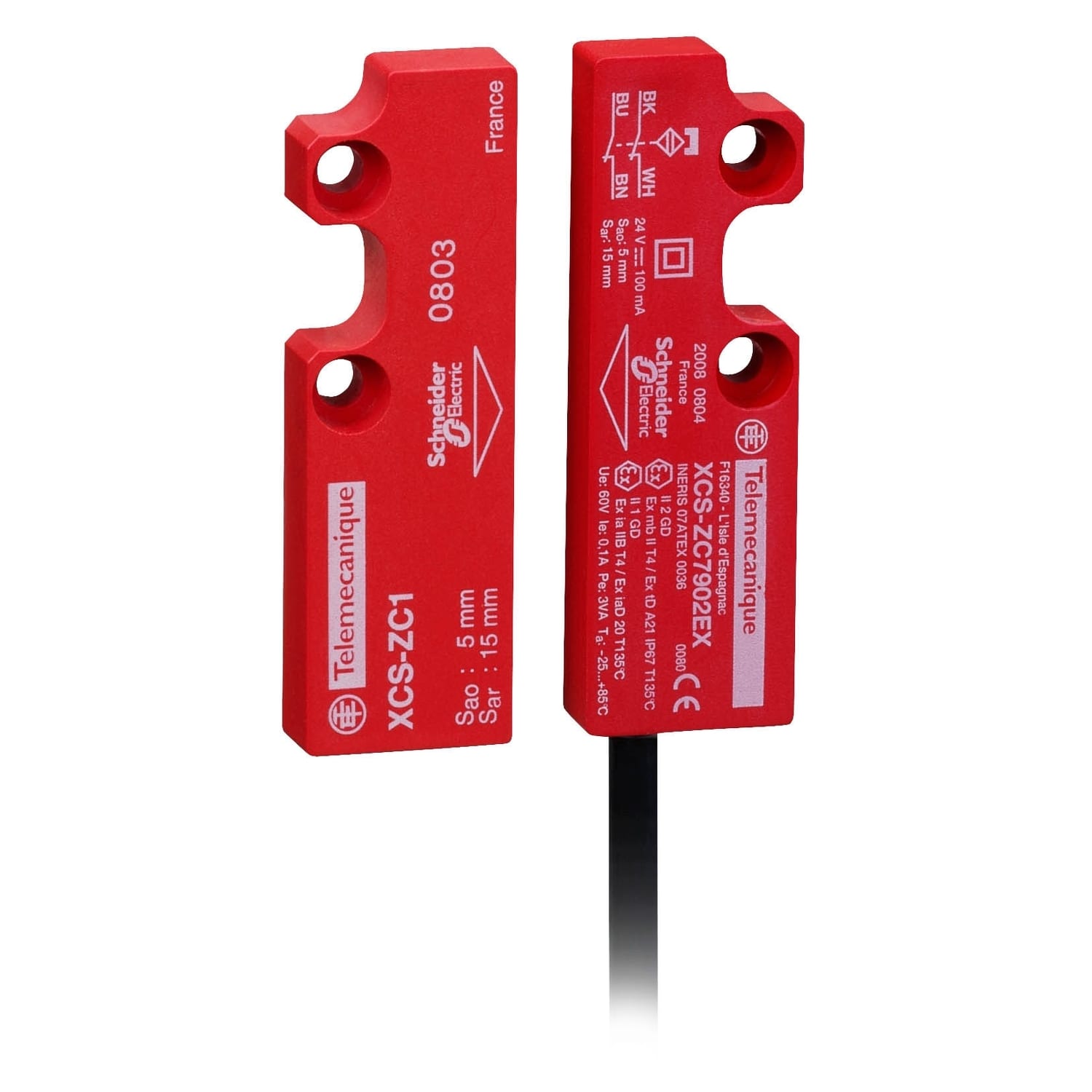 YAGEO TMSS ITALY SRL - TSIXCSDMC7902EX SHORT MAGNETIC SAFETY SWITCH XCSDMC7902E