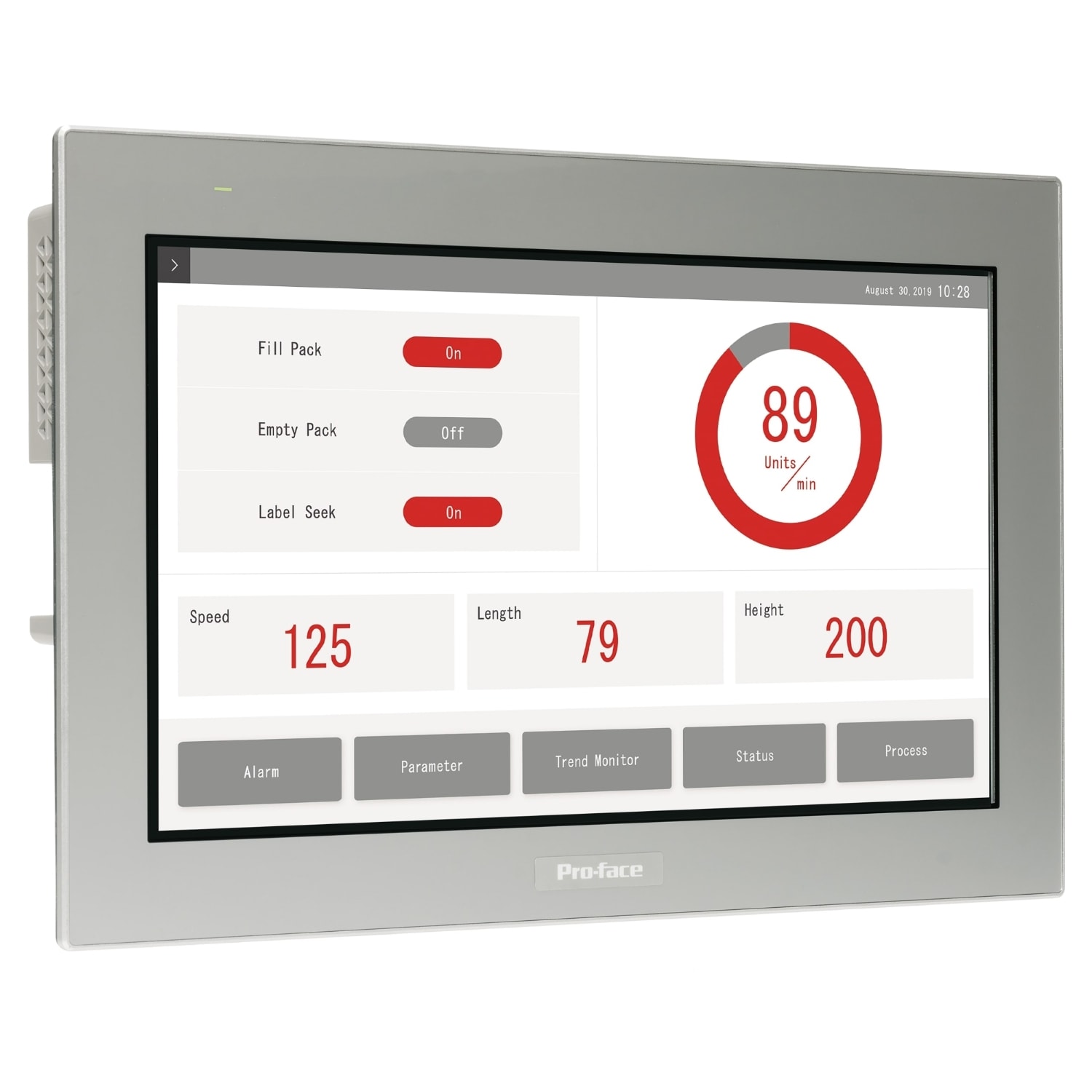 SCHNEIDER ELECTRIC - SNRPFXSTW6700WAD PRO-FACE 15 WIDE BASIC WEB PANEL
