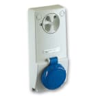 SCHNEIDER ELECTRIC - SNR82081 Presa da incasso interbloccata Unika IP65 16A 220V 2P+T