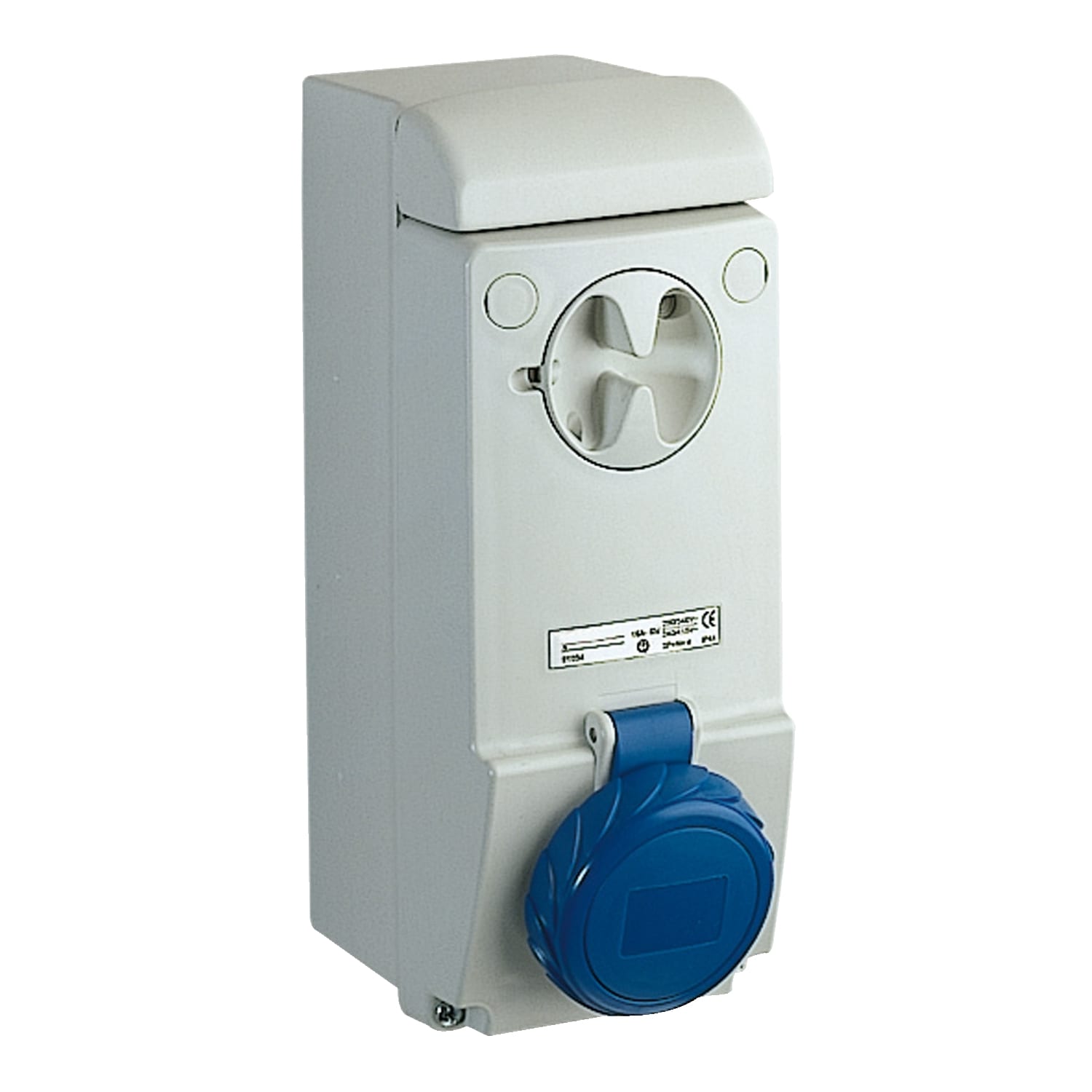 SCHNEIDER ELECTRIC - SNR83081 Wandsteckdose verriegelt, 16A, 2p+E, 200