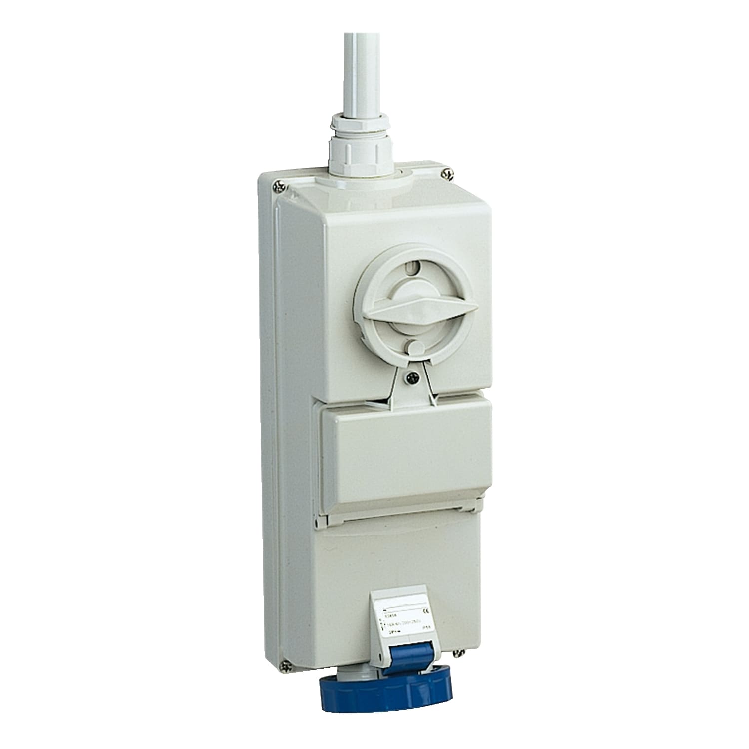 SCHNEIDER ELECTRIC - SNR83466 Presa da parete interbloccata fusibilata Isoblock IP65 32A 220V 2P+T