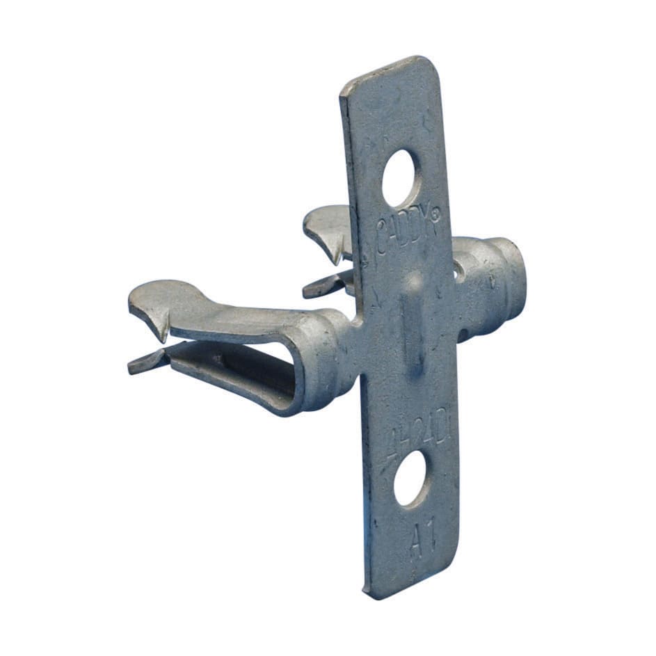 NVENT ERICO - ERI350000 HAMMER-ON FL CLIP,2 H SIDE MOUNT,3?6MM F