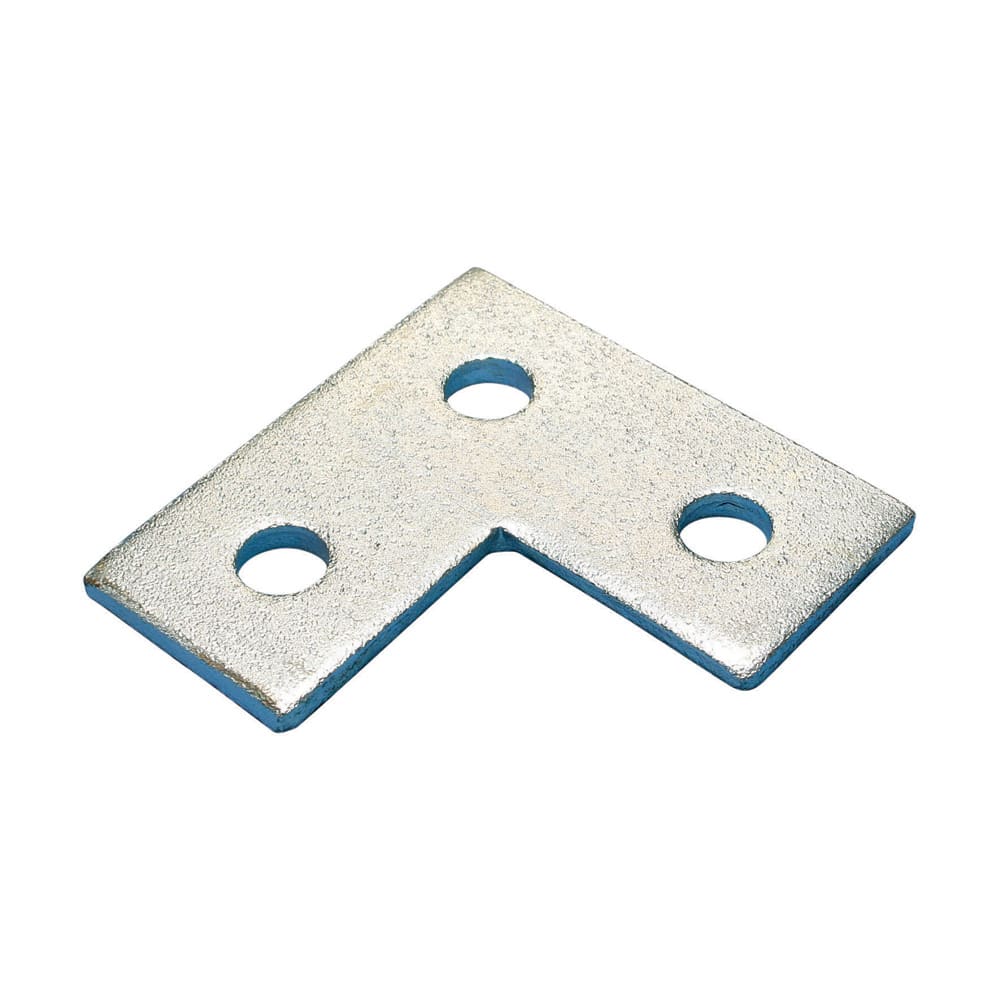 NVENT ERICO - ERI313070 3 HOLE FLAT CORN BRAC,ST,HD,85X85 ,M10 S