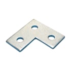 NVENT ERICO - ERI313070 3 HOLE FLAT CORN BRAC,ST,HD,85X85 ,M10 S