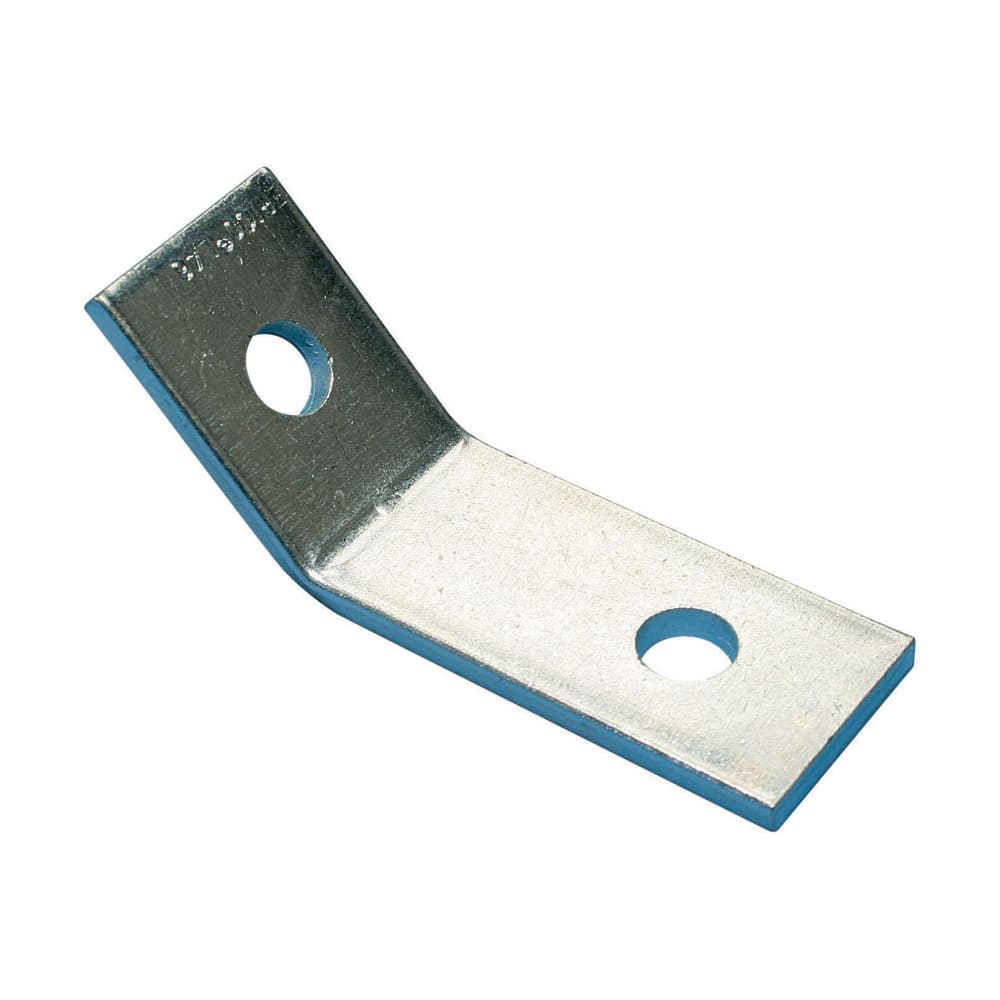 NVENT ERICO - ERI387850 STAFFA ANG. APERTO 2 FORI, HD, 45?