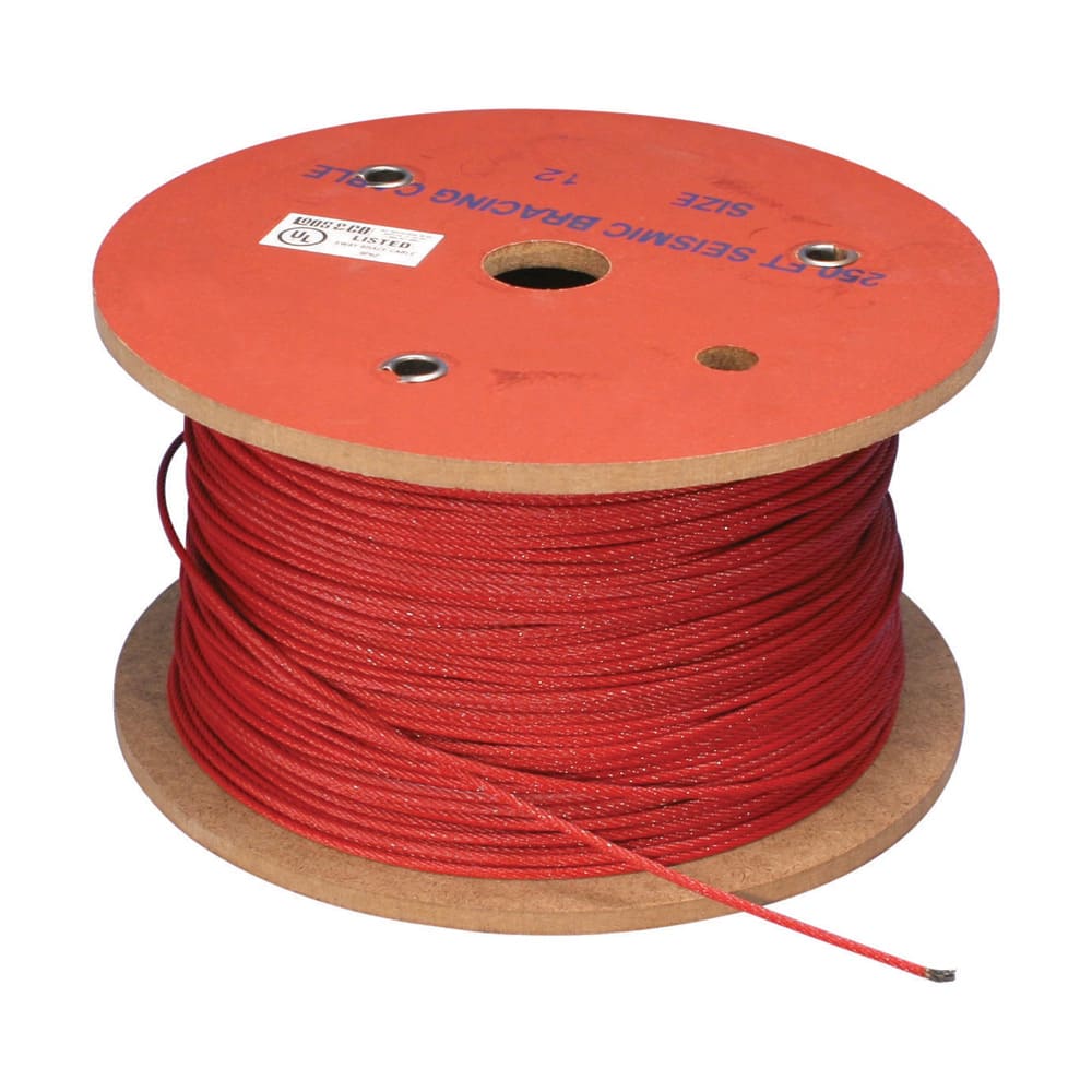 NVENT ERICO - ERI402190 BOBINA CAVO DI RINFORZO,12,ROSSO