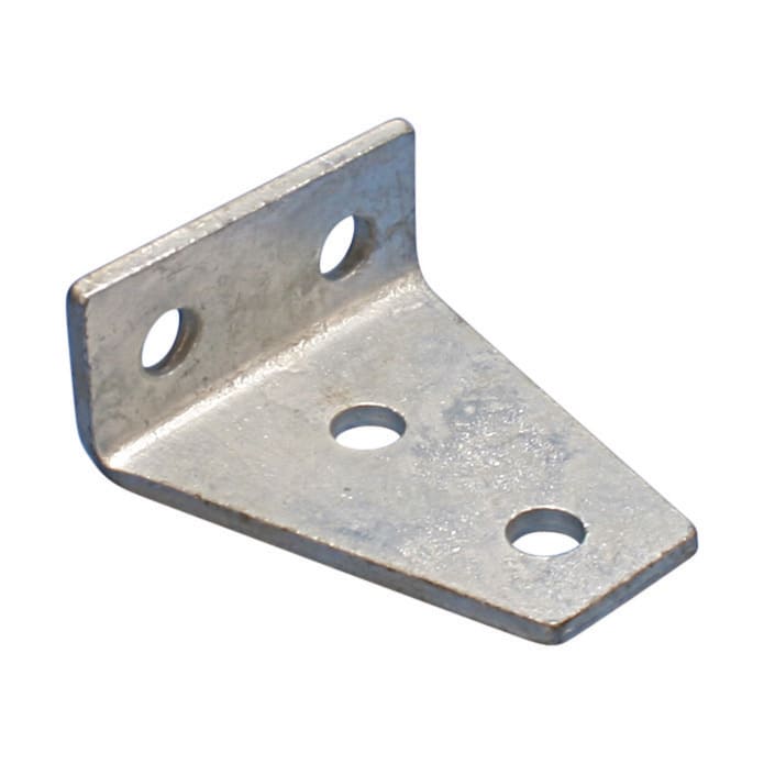 NVENT ERICO - ERI387690 STAFFA ANG. A 90? 4 FORI, 105 MM X 90 MM