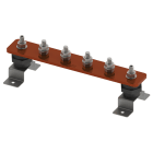 NVENT ERICO - ERIEEB06C506D0A BARRA DI MESSA A TERRA, 6-WAY, 400MM