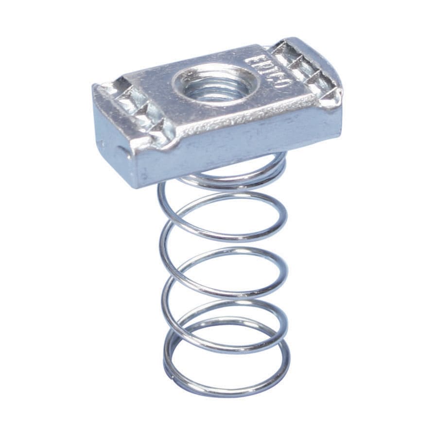 NVENT ERICO - ERI315080 DADO PROF.STRUT A MOLLA, ACC. ZC M6, 6MM