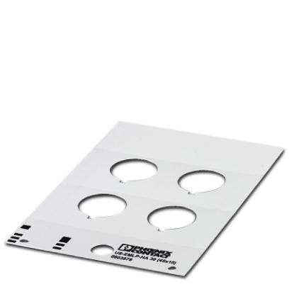 PHOENIX CONTACT - PHC0803878 US-EMLP-HA 30 (45X10) TARGHETTA SIGL.