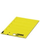 PHOENIX CONTACT - PHC0828897 US-EMLP (27X27) YE SIGLATURE UNISHEET