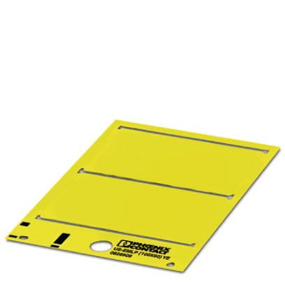 PHOENIX CONTACT - PHC0828909 US-EMLP (100X60) YE SIGLATURE UNISHEET