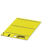 PHOENIX CONTACT - PHC0828909 US-EMLP (100X60) YE SIGLATURE UNISHEET