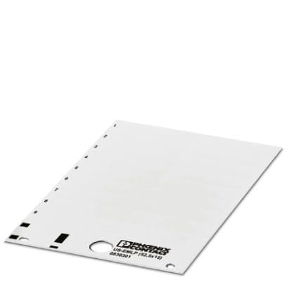 PHOENIX CONTACT - PHC0830301 US-EMLP (52,5X15) TARGHETTA IN PLASTICA