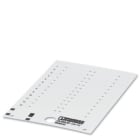 PHOENIX CONTACT - PHC0830343 Cartellino da incollare, da fissare con viti o rivetti