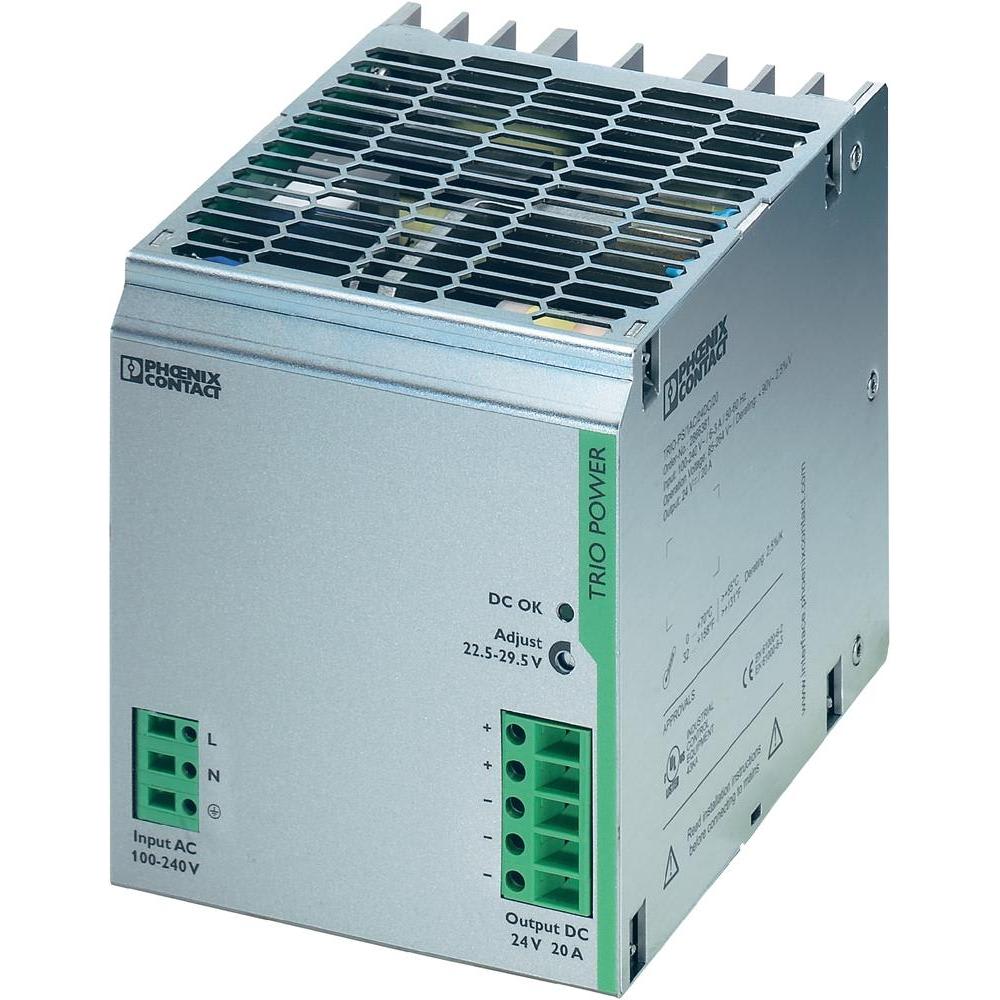 PHOENIX CONTACT - PHC2866381 TRIO-PS/1AC/24DC/20 ALIMENTATORE