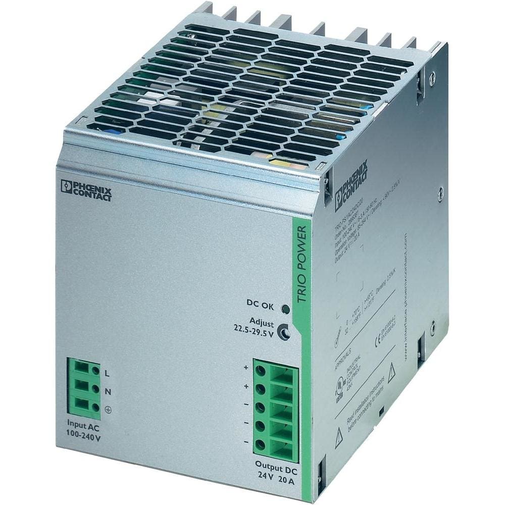 PHOENIX CONTACT - PHC2866381 TRIO-PS/1AC/24DC/20 ALIMENTATORE