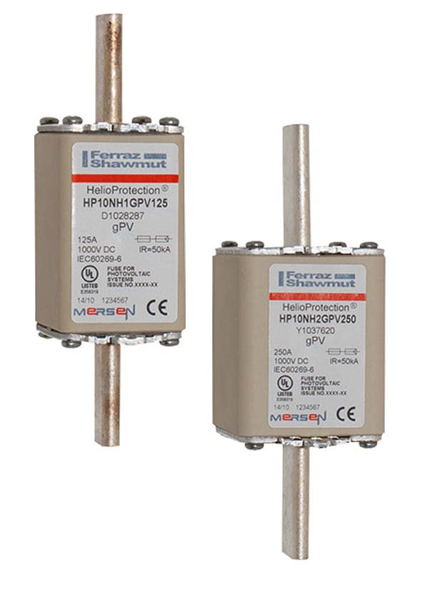 MERSEN ITALIA SPA - XESB1028285 FUS. 1000VDC NH1 GPV 80A