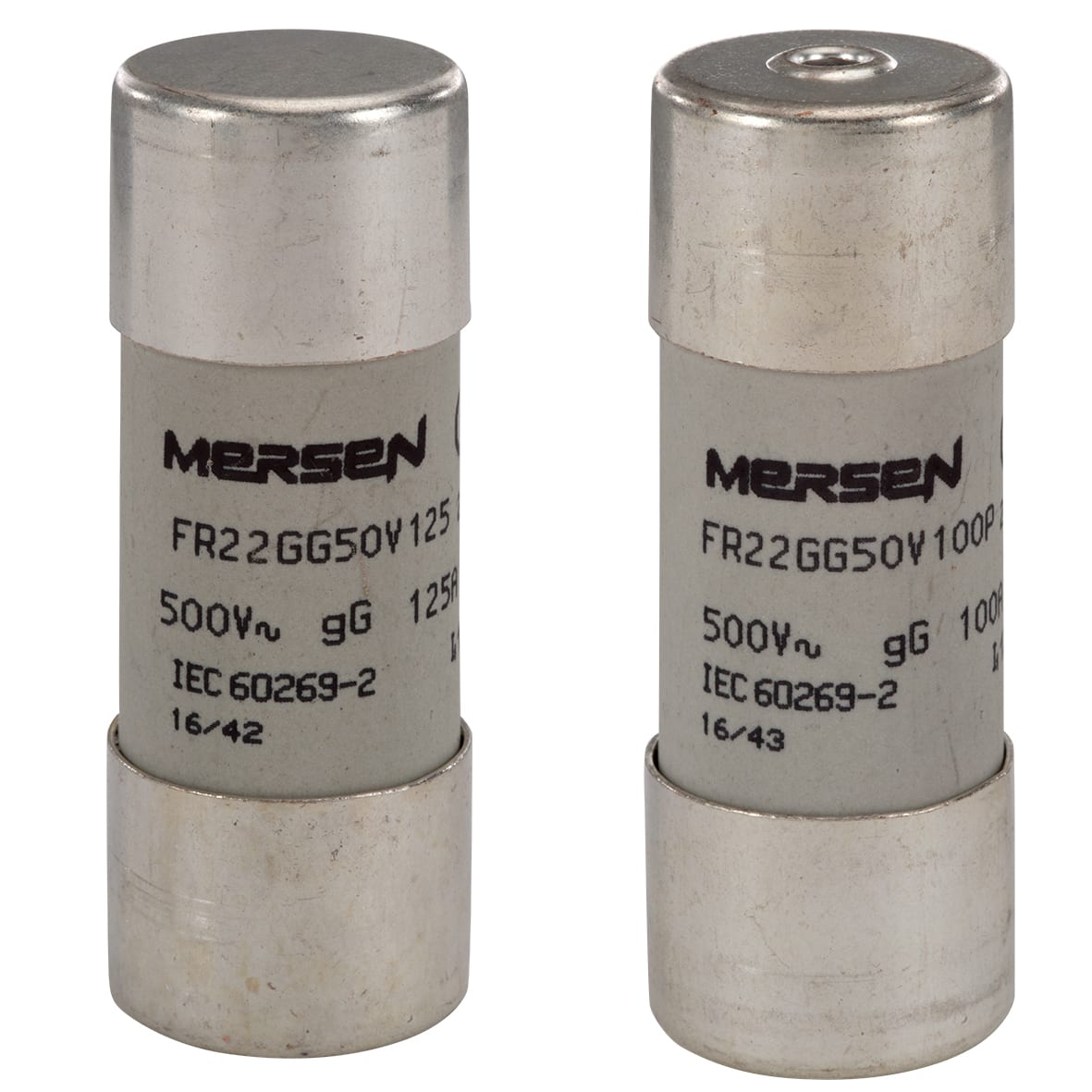 MERSEN ITALIA SPA - XESZ1022165 FUS. BT GG 22 X 58 690VAC CON PERC. 80A