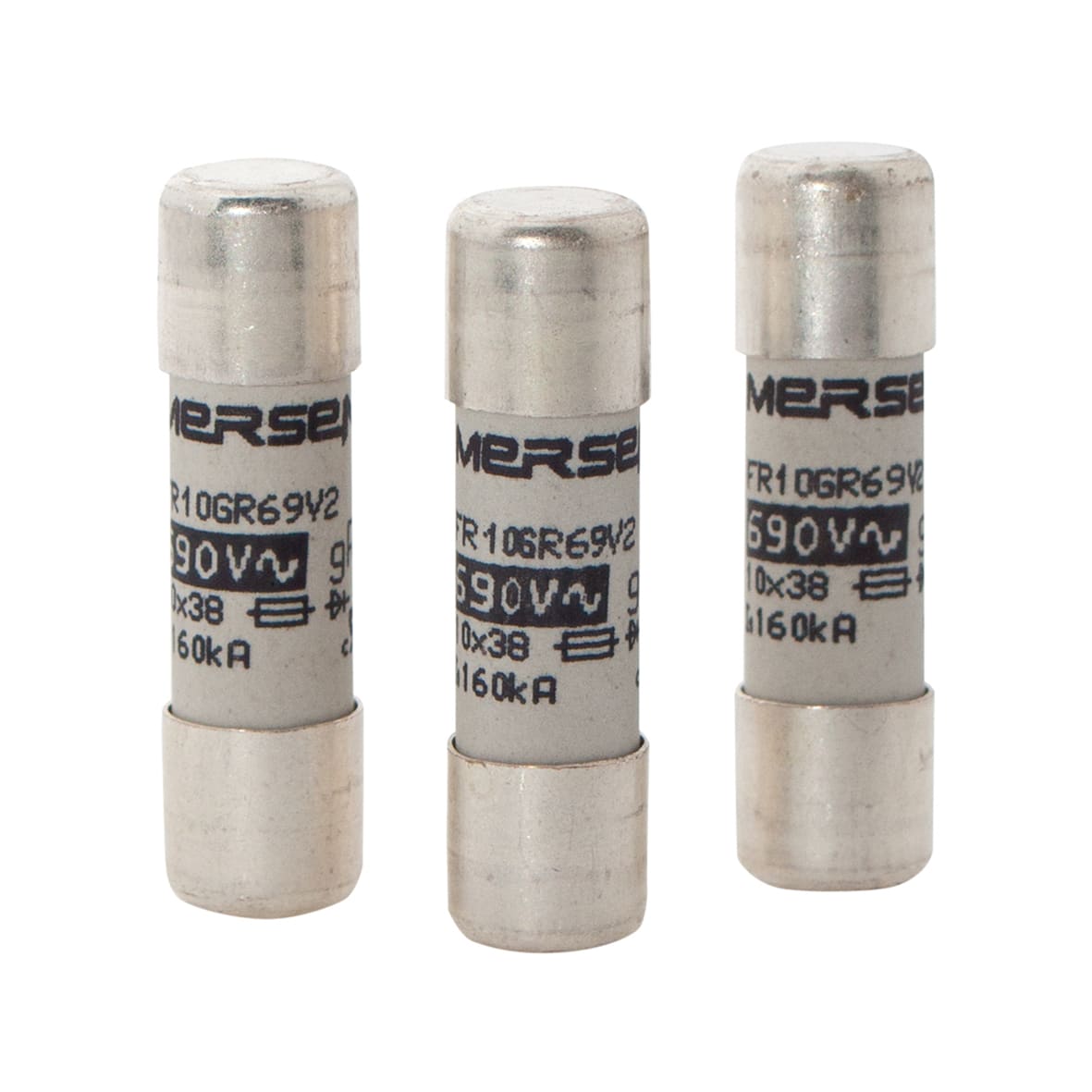 MERSEN ITALIA SPA - XESX213598 FUS. BT GG 10,3 X 38 - 500V AC 4A