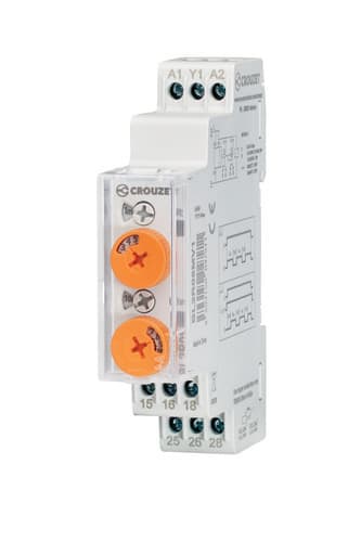 CROUZET - CROBL2R08MV1 SYR-LINE DOUBLE OUTPUT TIMER BL2R, 12-24