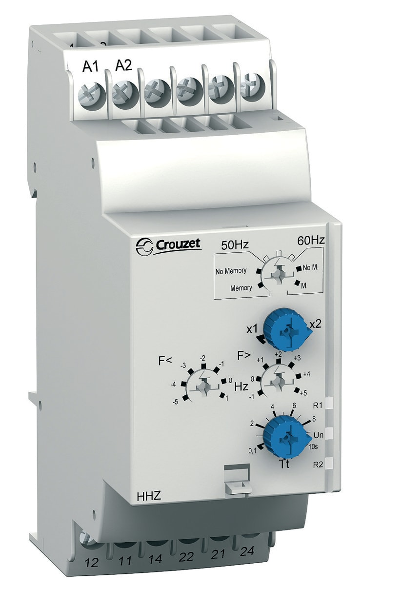 CROUZET - CRO84872501 FREQUENCY MONITORING RELAY HHZ, 120-277