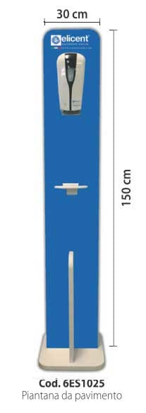 ELICENT (MAICO) - ELI6ES1025 PIEDISTALLO DA PAVIMENTO ECOCLEAN