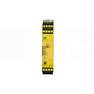 PILZ ITALIA SRL - PIZ751184 PNOZ S4 24DC 3NA+1NC+1PNP, COATED