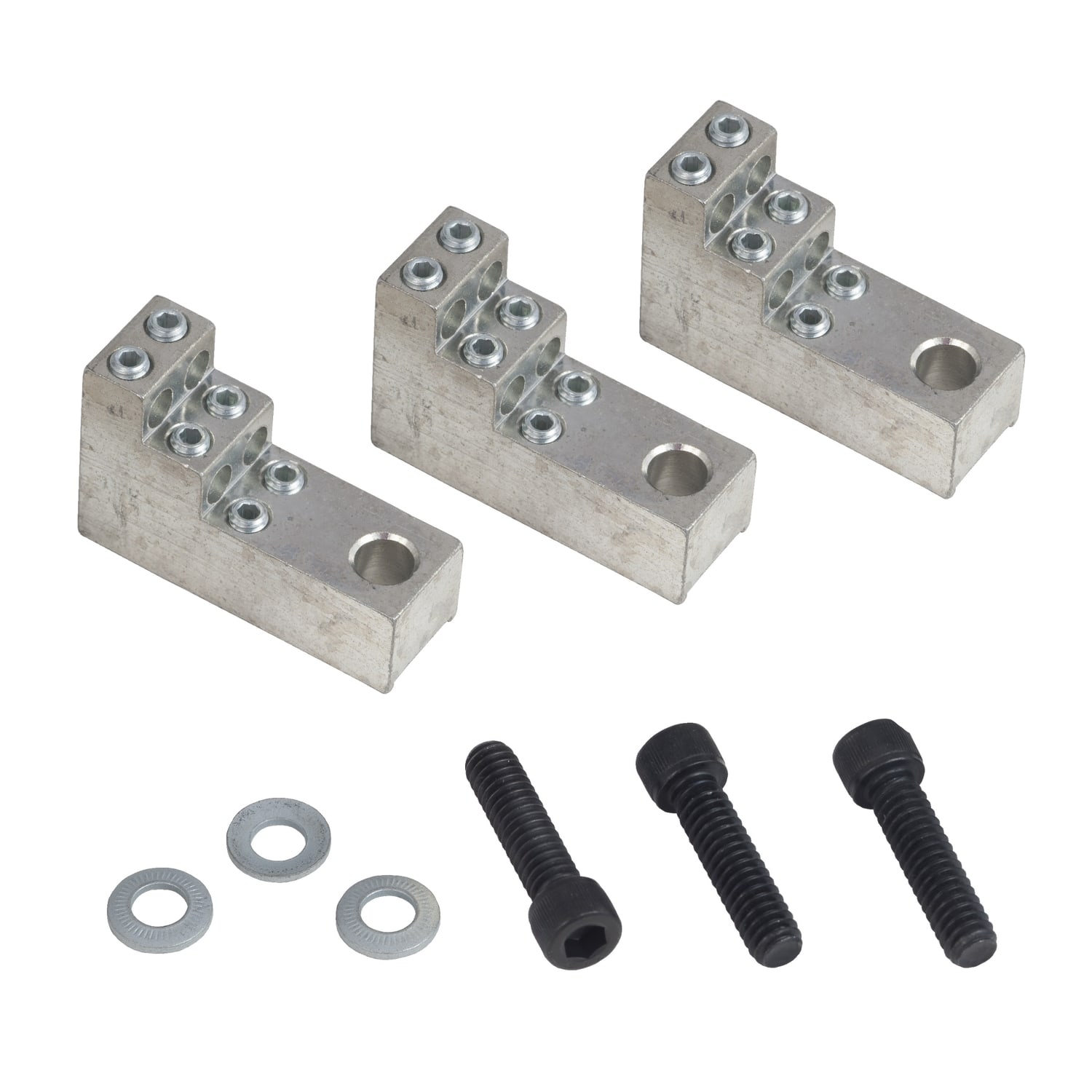 SCHNEIDER ELECTRIC - SNRPDC6BD6 Morsetti in alluminio per 6 cavi - 2.5…16 mm² (#14…#6 AWG)