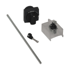 SCHNEIDER ELECTRIC - SNRGV3APN01 Kit manovra rotativa TeSys GV3 - IP54 - nero - per GV3L e GV3P
