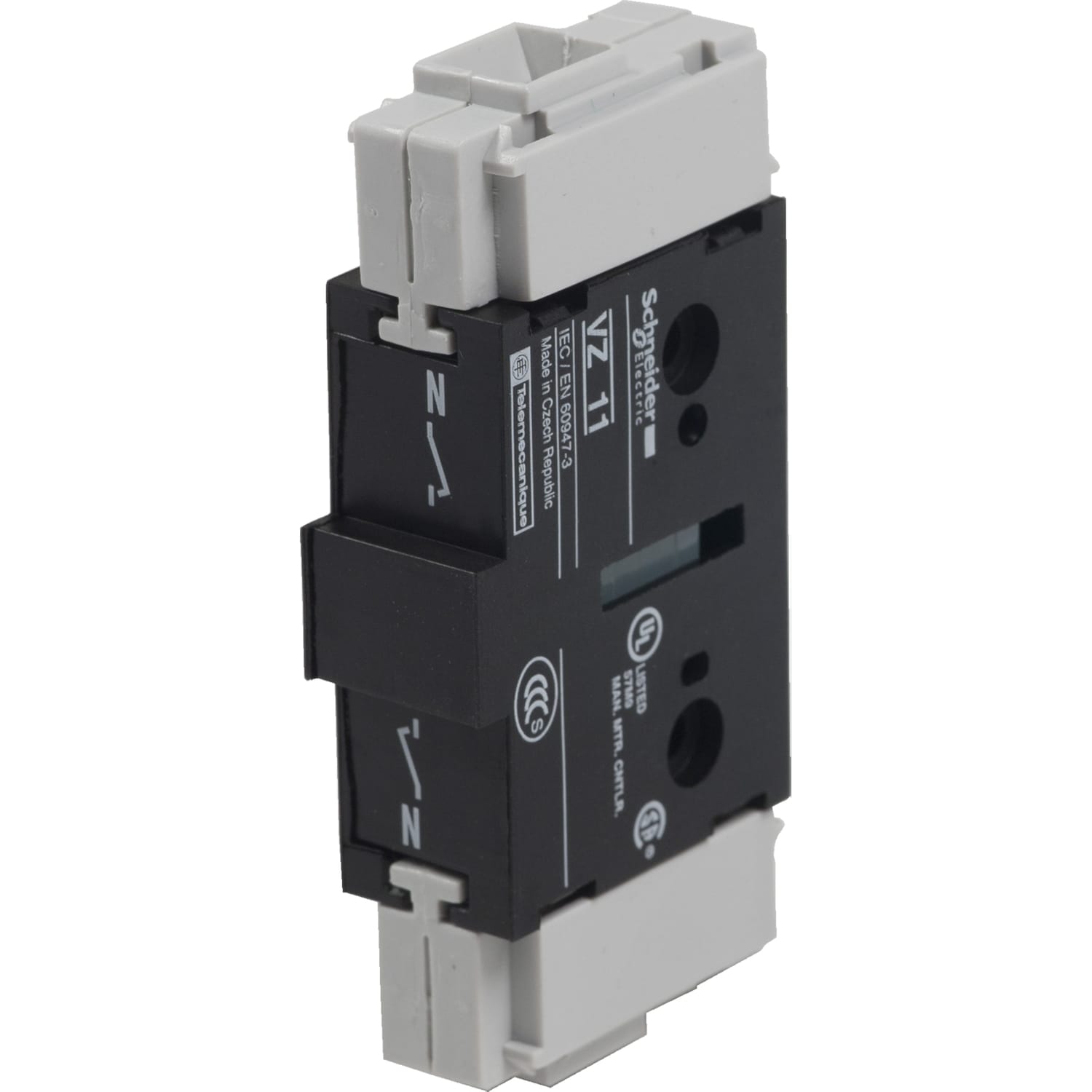 SCHNEIDER ELECTRIC - SNRVZ11 Polo neutro aggiuntivo - 12...40 A per TeSys Vario V02...V2