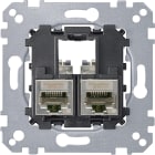 SCHNEIDER ELECTRIC - SNRMTN4575-0012 PRESA RJ45 DOPPIA Cat5 UTP S-One