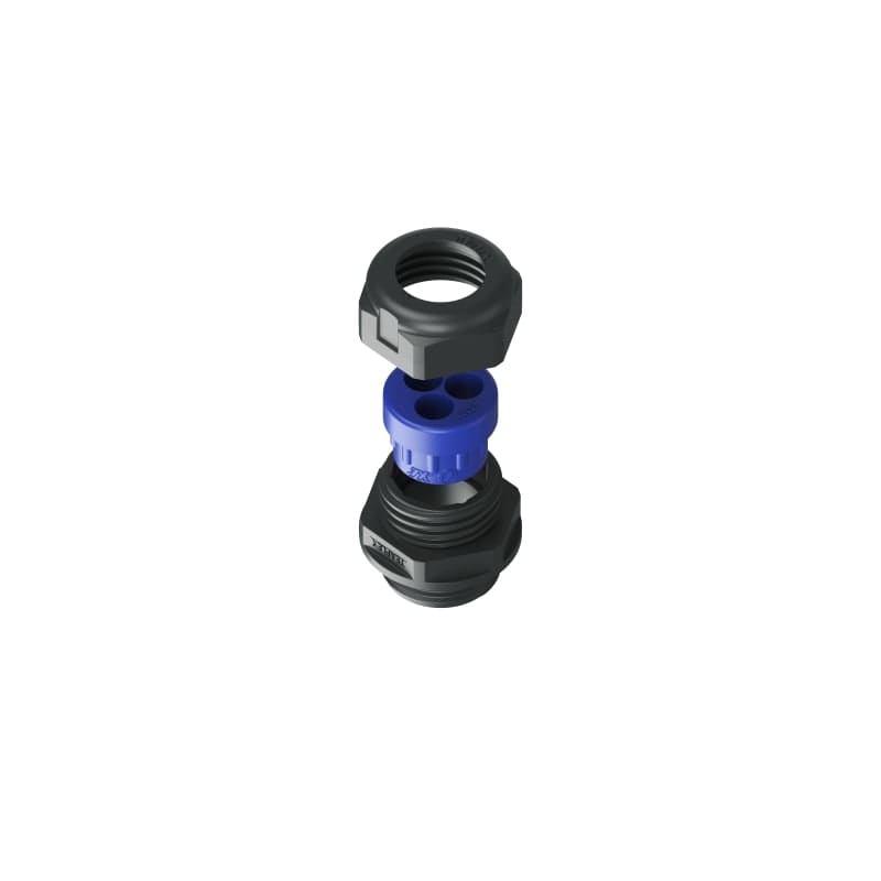 TEAFLEX - TEAPKN16M0307 PRES.MULTIF.PA6 3X 7 PG16
