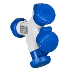 SCHNEIDER ELECTRIC - SNRPKZM709 Moltiplicatore 3U 2P+T 16A 220V