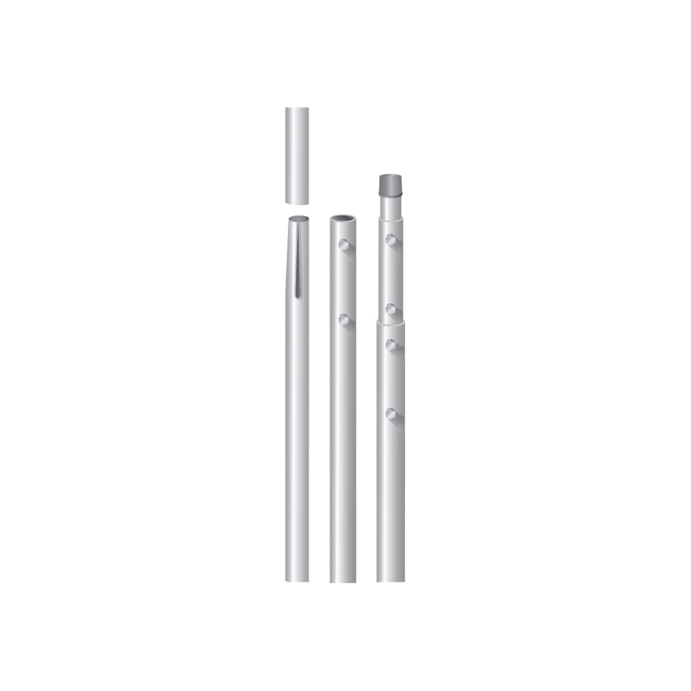 FAIT SRL - FIT7000011 PL2502 - PALO Ø 25-30 / 2X2 MT / 0,8 MM