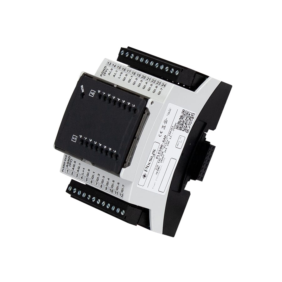 PIXSYS SRL - PIXPLE500-6AD ESPANSIONE PLC 16ING. 16OUT 2AI 2AO