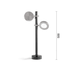 PLATEK LIGHT SRL - PLK8951110.01 PALETTO FROG 500MM - COLORE NERO