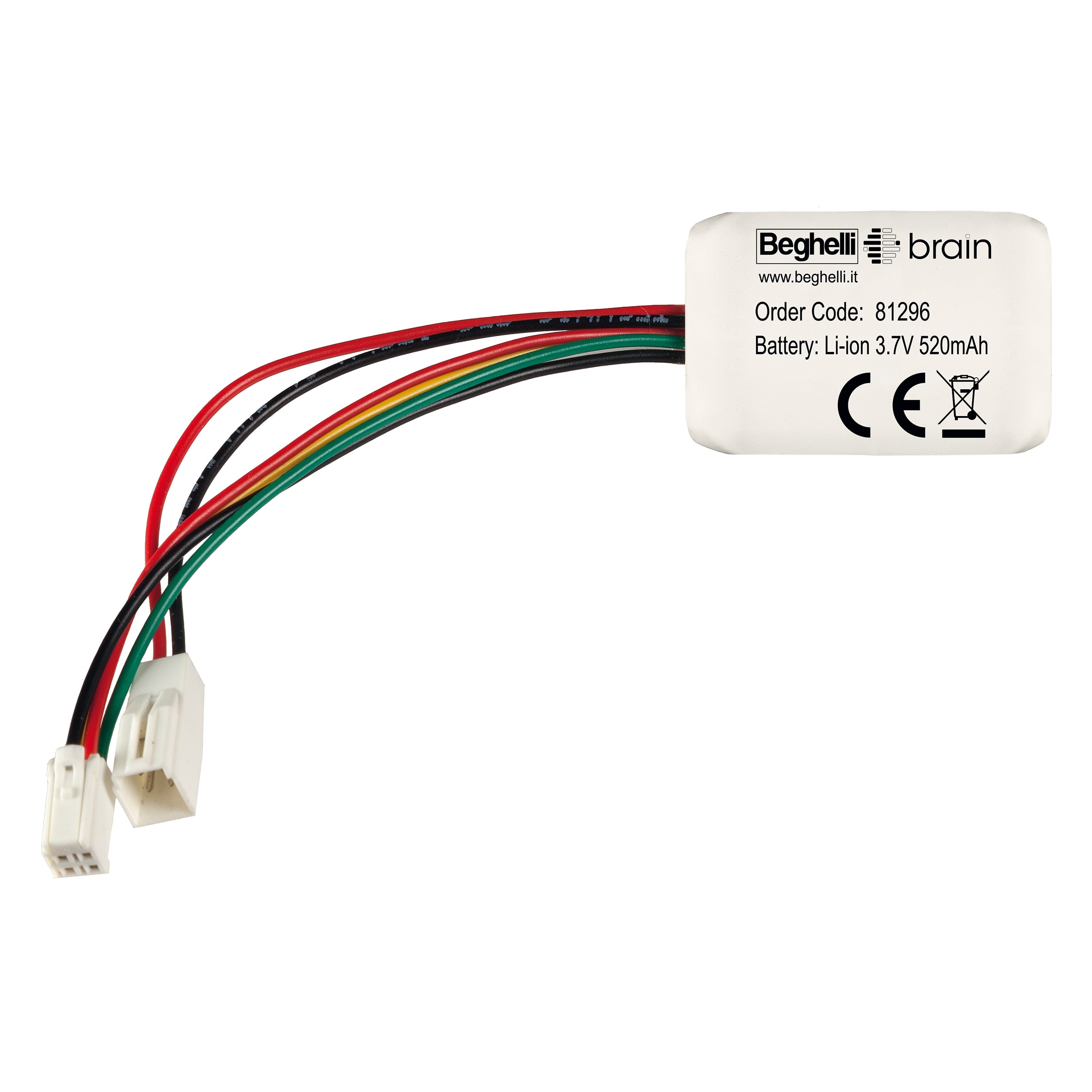 BEGHELLI - BEG81296 BATTERIA EM/ANT PLACCA
