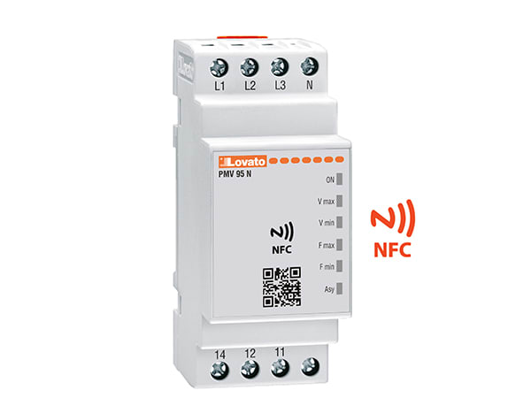 LOVATO - LOVPMV95NA240NFC RELE PROT. 3F/N 208/240V MULTIFUNZ. NFC
