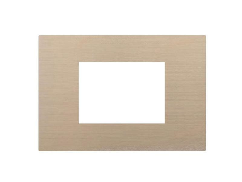 EELECTRON SPA - EEXPO45A03MT-CH PLACCA 3M-45 METAL CHAMPAGNE