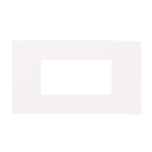EELECTRON SPA - EEXPO45A04PL-1 PLACCA 45 PL.VERN. BIANCO - 4M
